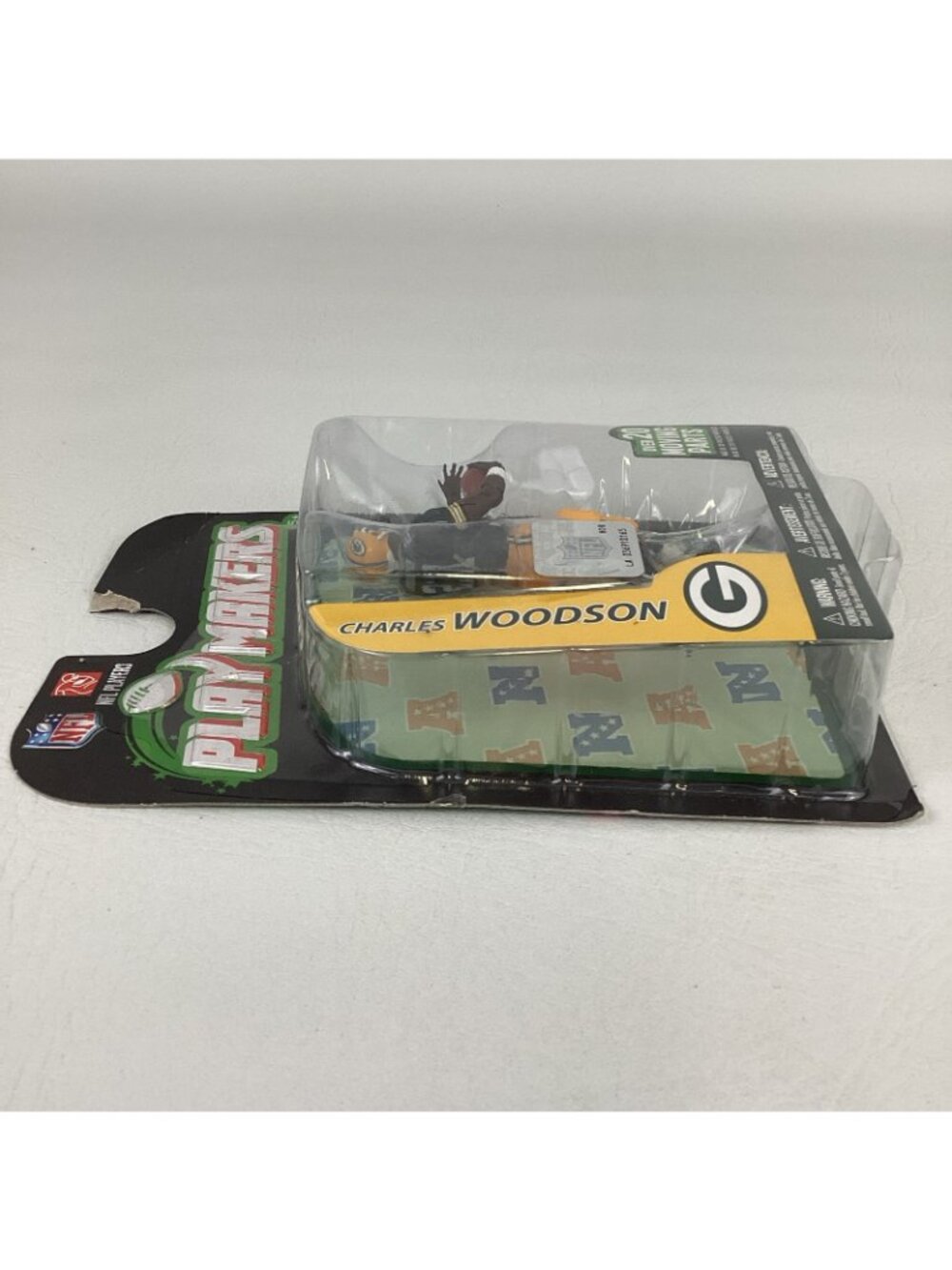 NFL Play Makers Green Bay Packers Charles Woodson Action Figure 2012 McFarlane - Picture 4 of 7